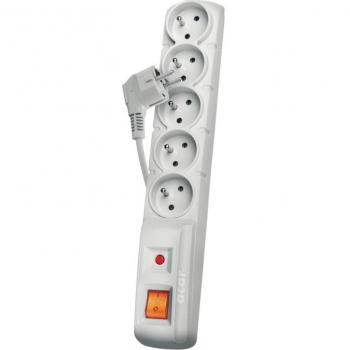 EMOS 5x Steckdose 1.5m, grau