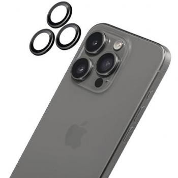 Laut Prime GLS Camera Ring Shield nero per iPhone 16 Pro/Pro Max