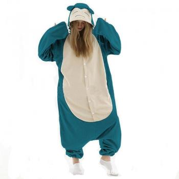 Kigurumi Snorlax XXL: Onies de Anime con Forro