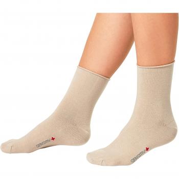 Sensitiv-Socken, Größe: XL, beige