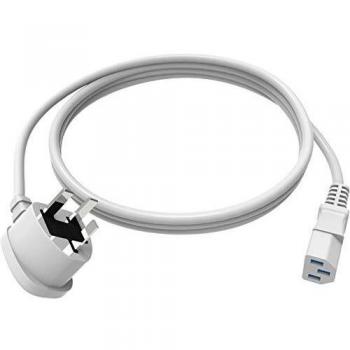 IEC 60320 C13 to BS 1363 (P) Power Cable