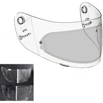 Parcha Transparente Antiniebla y A prueba de Lluvia para Casco Motocicleta