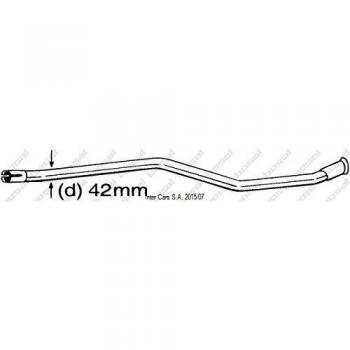 Tubo di scarico Bosal 889-533