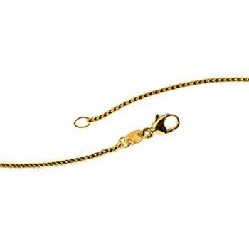 Bingokette 585 Gelbgold 1,2 Mm 45 Cm Gold Kette Halskette Goldkette Karabiner