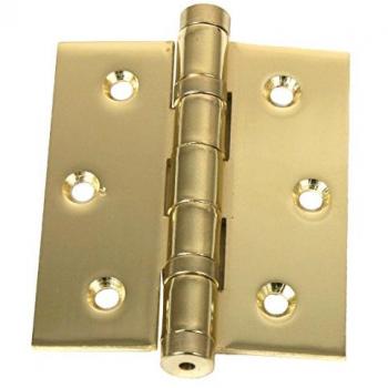 NO BRAND - Cerniera Con Cuscinetti Ottonata Mm 100 X 75 - Sp. 3