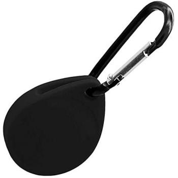 Funda Protectora de Gel Flexible para AirTag Negro