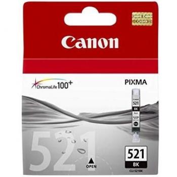 Canon CLI-521BK Inkjet Cartridge Black 2933B001