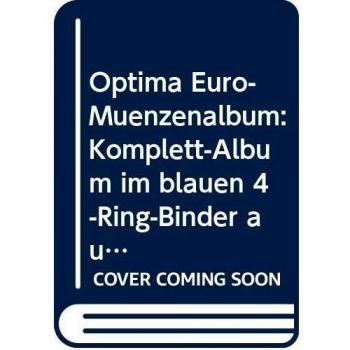 Münzalbum OPTIMA, für Euro-Kursmünzen, blau