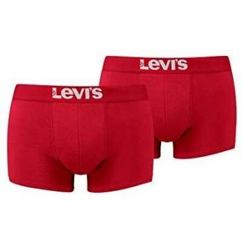 Levi's Calzoncillos de natación para hombre, rojo, M (pack de 2)