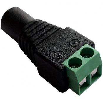 Adaptador CC Jacks macho-hembra 5,5x2,1 – Cable de LED 5pcs