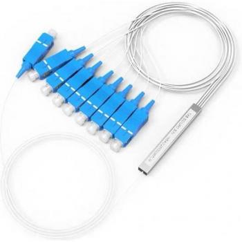 Single Mode Fiber Optical PLC Splitter 1x4