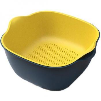 Vajilla Portátil Cesta Dual‑Capacidad
