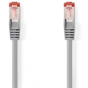 Nedis 30‑Meter Cat 6 S/FTP LAN Cable (Indoor) – LSZH, Grey, RJ45 Male Endpoints