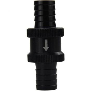 Aluminum 9/16 14mm Non-Return Fuel Check Valve for Carburettor - One Way Fit for Petrol and Diesel