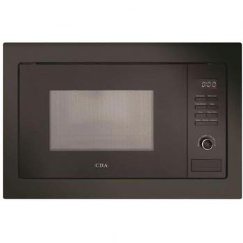 CDA VM131BL Built In Microwave Oven in Black 900W 25 Litre