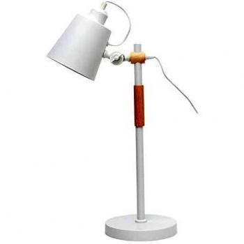 FABRILAMP Flexo Bergen 1xe27 Blanco Estilo Nórdico - Iluminación de Estudio