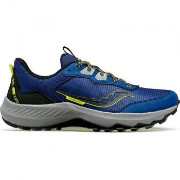 Saucony Men's Aura Sneakers - Blue Mesh - UK Size 8.5
