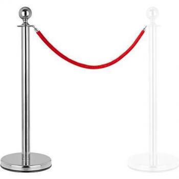 Poteau de guidage Deluxe PLS-150 argent 1,5m