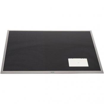 Plaque vitrée AEG en inox, 766x516mm