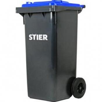 Poubelle mobile grande capacité STIER 120L