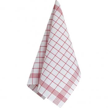 Set de 10 Paños de Cocina Semilino Rojo Prag – 50x70 cm cada uno