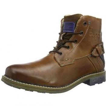 Bugatti 311203541200, Botas Motociclista para Hombre, Marrón (Cognac 6300), 44 EU