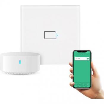 BroadLink TC3-EU Interruptor de Luz con Control por Voz