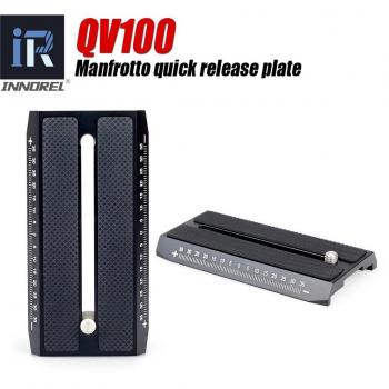 Quick Release Video Tripod Plate QV100