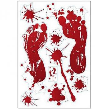 Bloody Vingerafdruk Wanddecoratie