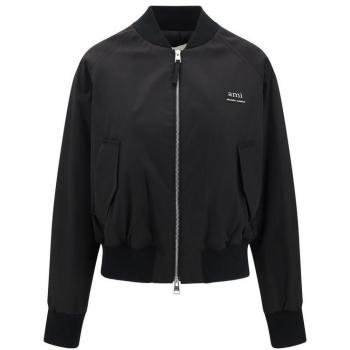 Black Casual Chic Bomber (S)