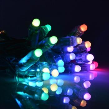 50pcs WS2811 RGB Pixel Module 12mm LED String Lights DC5V DC12V