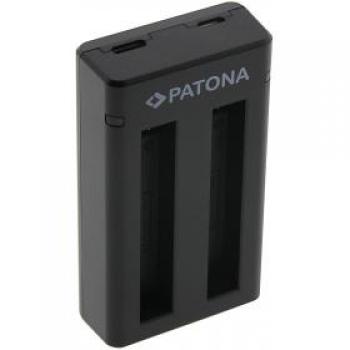 PATONA Chargeur Double pour Insta360 One X2 360° avec Câble Micro-USB