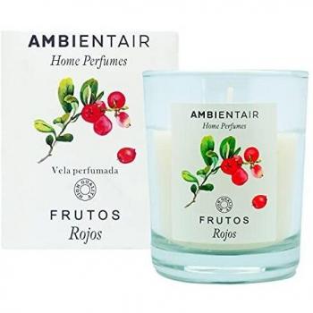 Ambientador Frutos Rojos en Vela Aromática