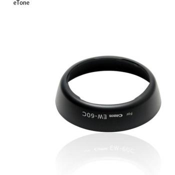 ETone Parasol EW‑60C “Pétalos” – Compatibilidad Canon EF‑S 18‑55 mm & EF 28‑80 mm, Color Negro
