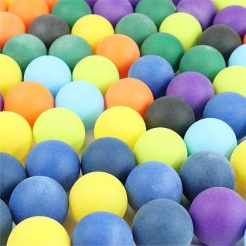 Set de 10 Balles de Tennis de Table Multicolores