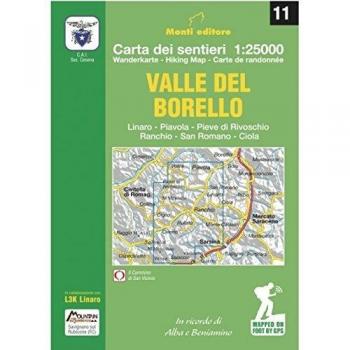 Valle del Borello. Linaro - Piavola - Pieve di Rivoschio Ranchio - San Romano - Ciola