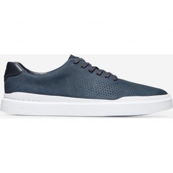 Zapatillas de piel azul para hombre Cole Haan