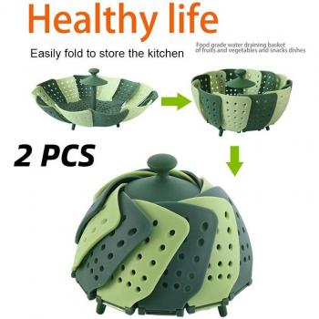 Cocina Verde Silicona Duo