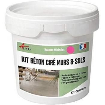 Satinado Pitahaya Rosa: Kit de Hormigón 5 m² – Arcane Industries