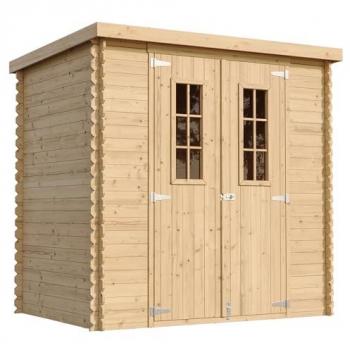 Abri de stockage extérieur en bois - TIMBELA M311C+M311G