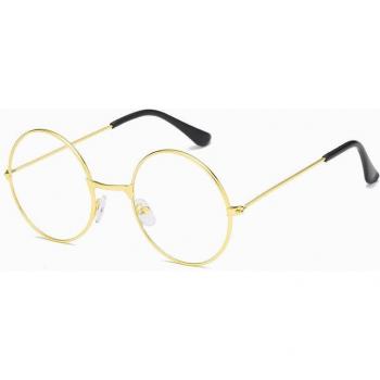 Klassische Metallbrille im Retro-Stil