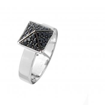 Anillo de Plata Sif Jakobs R1851‑1‑BK‑60 (20)