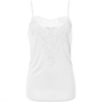 Aniston Spitze‑Top „Single Jersey” – mit verstellbaren Spaghetti-Trägern