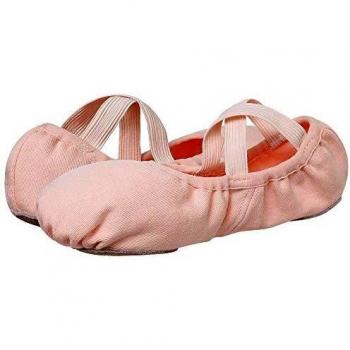 Tanzdunsje Plates Yoga Chaussures de Gymnastique pour Tout-Petits, Enfants Filles et Femmes