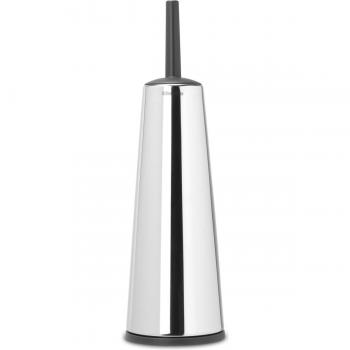 Brabantia Renew Toilet Brush and Holder - Brilliant Steel