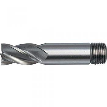 1/4 HSS-Co 5% Threaded Shank Multi Flute End Mills - Sherwood