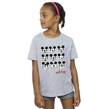 Little Mickey & Friends Classic Cotton Shirt – Grey, Kids 3‑4