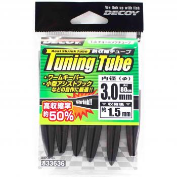 Decoy T‑4 Tubo Restringente Nera 3,0 mm (3636)