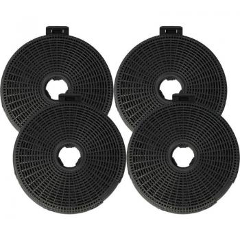 Vhbw - 4x Charcoal Filters for Teka CC 485 Isla and CL 90