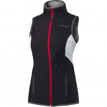 Head Club Vest Womens Chaleco, Mujer, Negro, X-Small